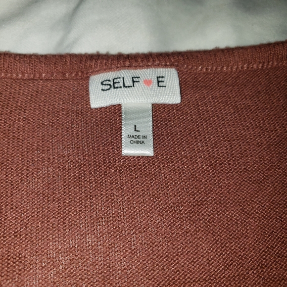 Self E size Large bodysuit long sleeve Brownish - Picture 6 of 7